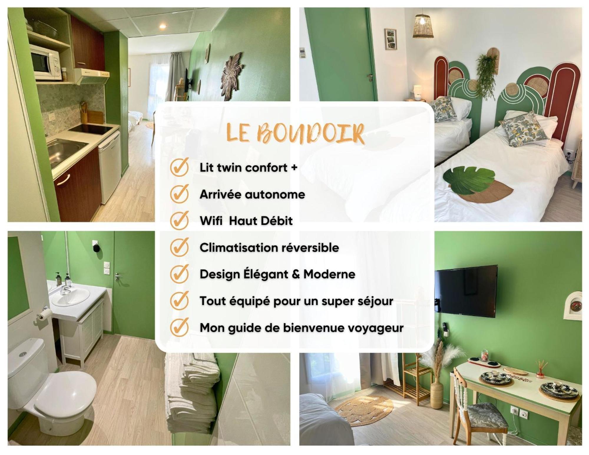 דירות לורדה Boudoir - Clim-Wifi-Twin-Gare מראה חיצוני תמונה