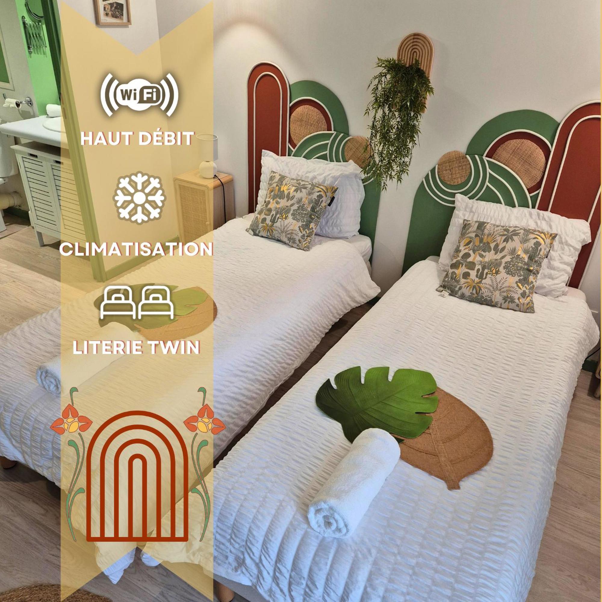 דירות לורדה Boudoir - Clim-Wifi-Twin-Gare מראה חיצוני תמונה